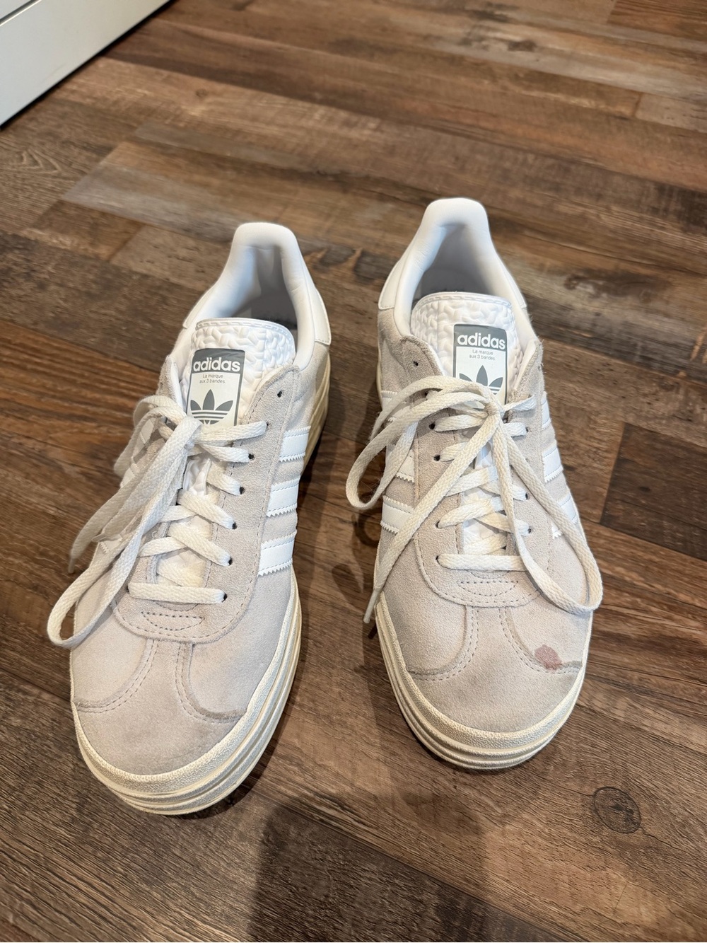 adidas grey gazelle bold